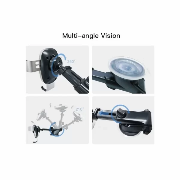 42017840-7c3f-4835-adfc-484d33f23b9e copy 15w Fast Charging Gravity Linkage Lock Aluminum Alloy Mobile Phone Holder Stand