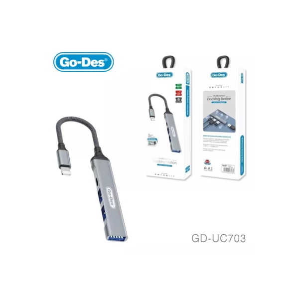 4 in 1 USB Docking Station GD-UC703