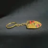 b6059ab5-68f9-47ef-b662-79e84197f724 copy Car keychain Double Faced logo for Porsche Gold