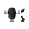 cbd22792-8bc9-4d17-999b-2714b3ea8366 15w Fast Charging Gravity Linkage Lock Aluminum Alloy Mobile Phone Holder Stand